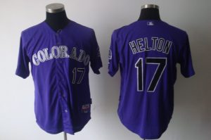 Cheap Colorado Rockies #17 Todd Helton purple MLB jerseys