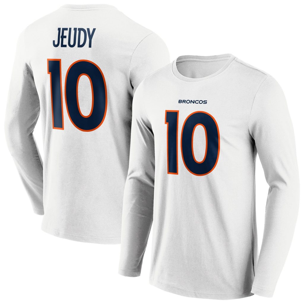 Denver Broncos Road Name Josey Jewell jersey