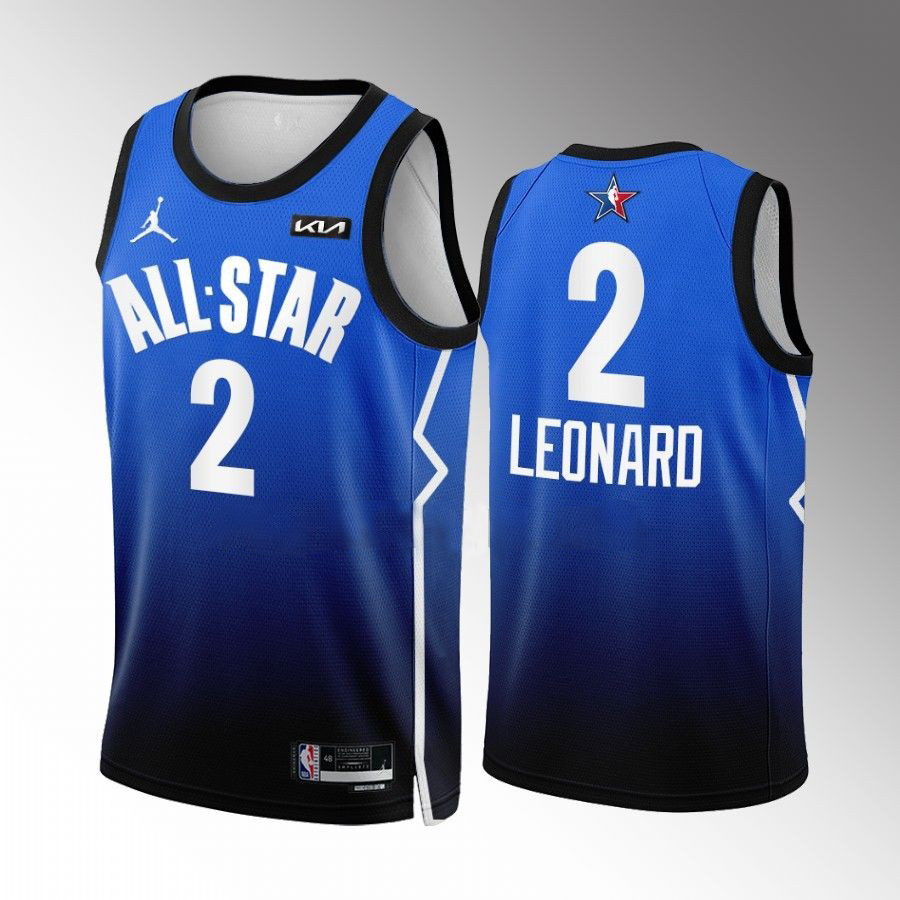 Los Angeles Clippers #2 Kawhi Leonard Blue 2023 Nba All-Star Game ...