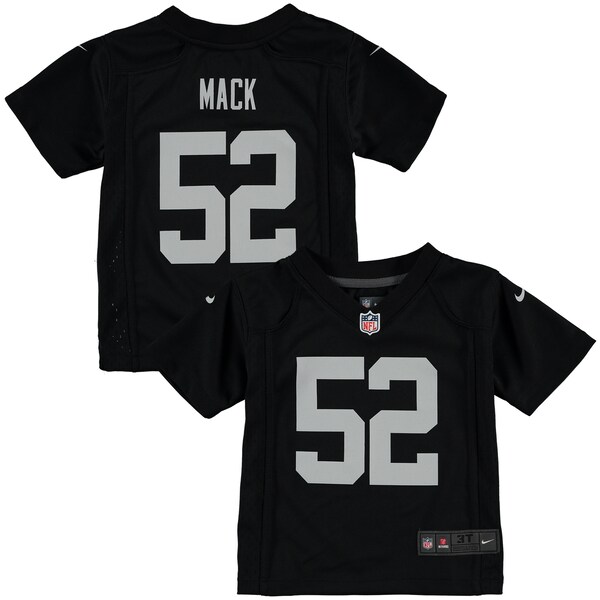 Toddler Las Vegas Raiders Khalil Mack Nike Black Tampa Bay Buccaneers jerseys