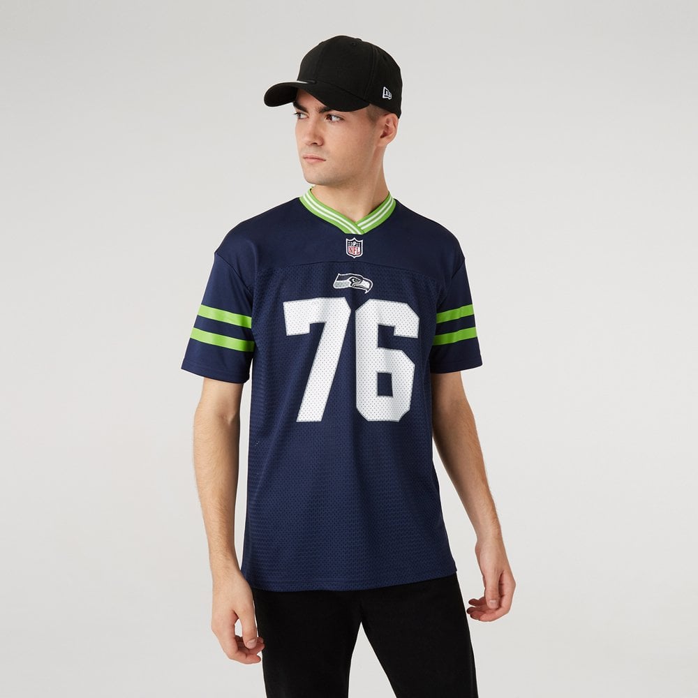 New Era NFL Seattle Seahawks Oversized Jersey T-Shirt - Teams from USA ...