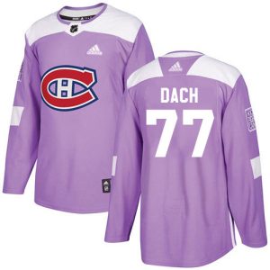 cheap Adidas Canadiens #77 Kirby Dach Black Authentic Classic Stitched Youth NHL Jersey