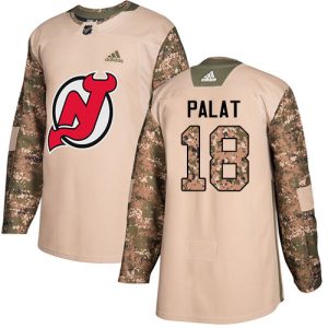 adidas devils #18 ondrej palat camo authentic 2024 veterans day stitched youth nhl wholesale jersey