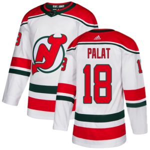 Adidas Devils #18 Ondrej Palat White Alternate Authentic Stitched Youth NHL Jersey