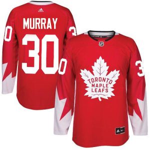 wholesale Adidas Maple Leafs #30 Matt Murray Red Team Canada Authentic Stitched Youth NHL Jersey