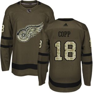 adidas red wings #18 andrew copp green salute to service stitched nhl cheap jersey