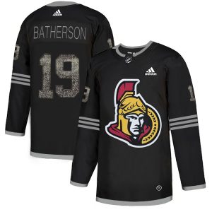 cheap Adidas Senators #19 Drake Batherson Black Authentic Classic Stitched NHL Jersey