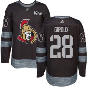 adidas senators #28 claude giroux black 1917- 2024 100th anniversary stitched nhl cheap jersey