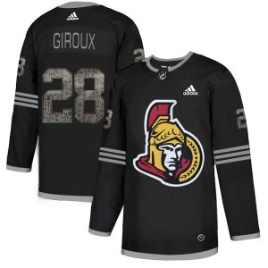 Adidas Senators #28 Claude Giroux Black Authentic Classic Stitched NHL Jersey