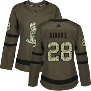 adidas senators #28 claude giroux green salute to service women's stitched nhl cheap jersey