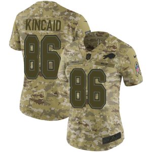 bills #86 dalton kincaid camo women's stitched nfl limited 2024 salute to service cheap jersey