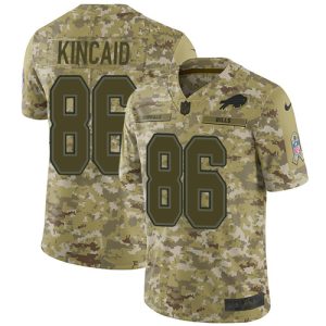 bills #86 dalton kincaid camo youth stitched nfl limited 2024 salute to service cheap jersey