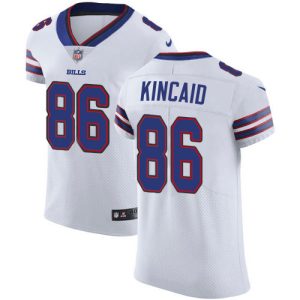 bills #86 dalton kincaid white men's stitched nfl vapor untouchable elite cheap jersey