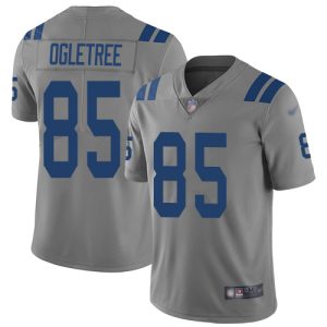 Colts #85 Andrew Ogletree Gray Men's Stitched NFL Limited Inverted Legend Jersey