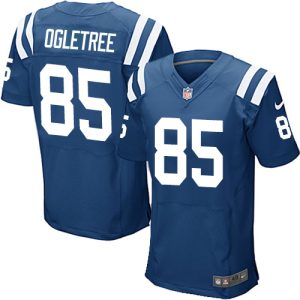 Colts #85 Andrew Ogletree Royal Blue Team Color Men's Stitched NFL Vapor Untouchable Elite Jersey