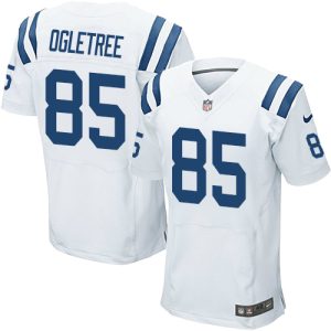 colts #85 andrew ogletree white men's stitched nfl elite wholesale jersey