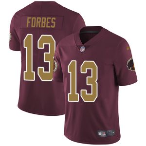 Commanders #13 Emmanuel Forbes Burgundy Red Alternate Youth Stitched NFL Vapor Untouchable Limited Jersey