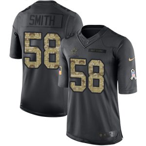 cowboys #58 mazi smith black youth stitched nfl limited 2024 salute to service cheap jersey