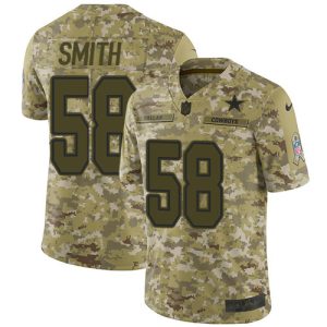 cowboys #58 mazi smith camo youth stitched nfl limited 2024 salute to service cheap jersey