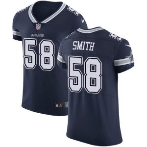 wholesale Cowboys #58 Mazi Smith Navy Blue Team Color Men's Stitched NFL Vapor Untouchable Elite Jersey