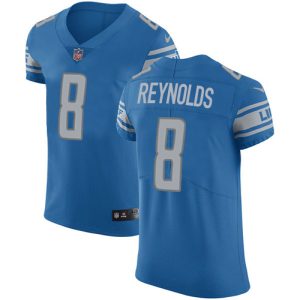 cheap Lions #8 Josh Reynolds Blue Team Color Men's Stitched NFL Vapor Untouchable Elite Jersey