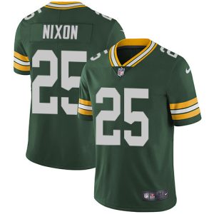 Packers #25 Keisean Nixon Green Team Color Men's Stitched NFL Vapor Untouchable Limited Jersey