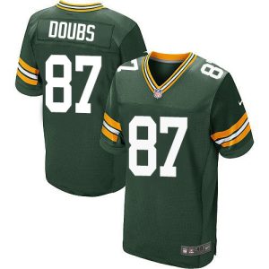 cheap Packers #87 Romeo Doubs Green Team Color Men's Stitched NFL Elite Jersey