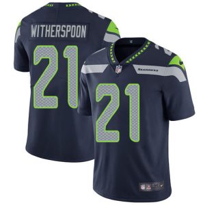 Seahawks #21 Devon Witherspoon Steel Blue Team Color Men's Stitched NFL Vapor Untouchable Limited Jersey