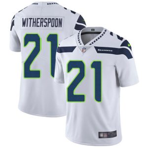 wholesale Seahawks #21 Devon Witherspoon White Men's Stitched NFL Vapor Untouchable Limited Jersey