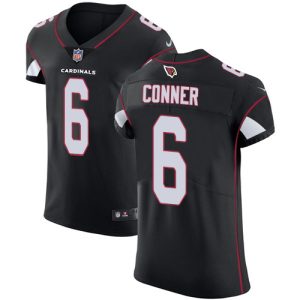 cheap Cardinals #6 James Conner Black Alternate Men's Stitched NFL New Elite Jersey