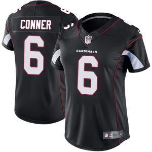 cardinals #6 james conner black alternate women's stitched nfl vapor untouchable limited cheap jersey