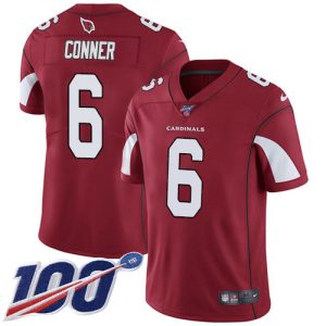 cardinals #6 james conner red team color men's stitched nfl 100th season vapor limited cheap jersey