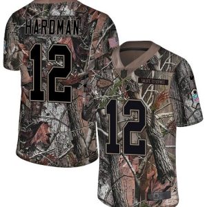 cheap Chiefs #12 Mecole Hardman Camo Men's Stitched NFL Limited Rush Realtree Jersey