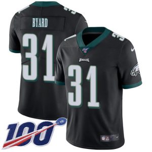 cheap Eagles #31 Kevin Byard Black Alternate Men's Stitched NFL 100th Season Vapor Untouchable Limited Jersey