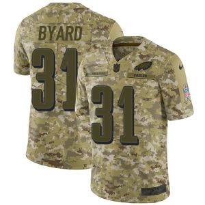 wholesale Eagles #31 Kevin Byard Camo Men's Stitched NFL Limited 2018 Salute To Service Jersey