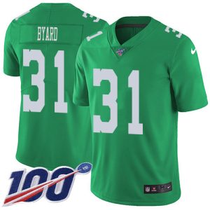 cheap Eagles #31 Kevin Byard Green Men's Stitched NFL Limited Rush 100th Season Jersey