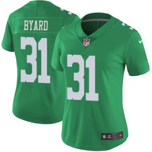 cheap Eagles #31 Kevin Byard Green Women's Stitched NFL Limited Rush Jersey