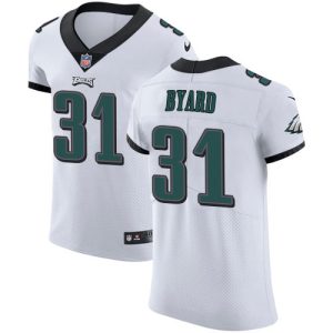 Eagles #31 Kevin Byard White Men's Stitched NFL New Elite Jersey