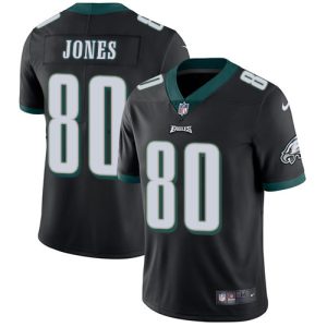 cheap Eagles #80 Julio Jones Black Alternate Men's Stitched NFL Vapor Untouchable Limited Jersey