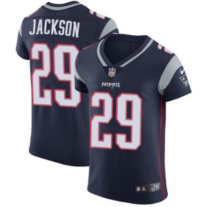 patriots #29 j.c. jackson navy blue team color men's stitched nfl vapor untouchable elite cheap jersey