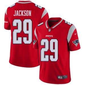 patriots #29 j.c. jackson red men's stitched nfl limited inverted legend cheap jersey