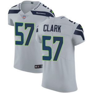 seahawks #57 frank clark grey alternate men's stitched nfl new elite cheap jersey