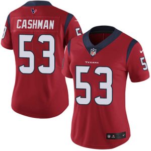 texans #53 blake cashman red alternate women's stitched nfl vapor untouchable limited cheap jersey