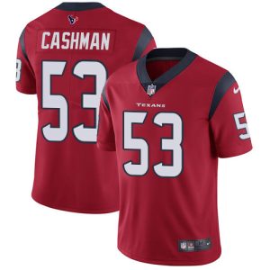 texans #53 blake cashman red alternate youth stitched nfl vapor untouchable limited cheap jersey