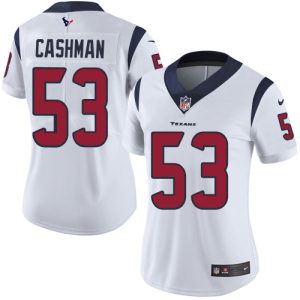 wholesale Texans #53 Blake Cashman White Women's Stitched NFL Vapor Untouchable Limited Jersey