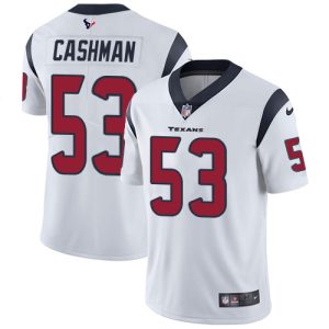 Texans #53 Blake Cashman White Youth Stitched NFL Vapor Untouchable Limited Jersey