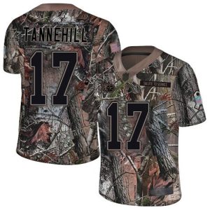 wholesale Titans #17 Ryan Tannehill Camo Youth Stitched NFL Limited Rush Realtree Jersey