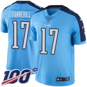 titans #17 ryan tannehill light blue youth stitched nfl limited rush 100th season cheap jersey