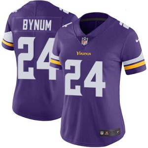 Vikings #24 Camryn Bynum Purple Team Color Women's Stitched NFL Vapor Untouchable Limited Jersey