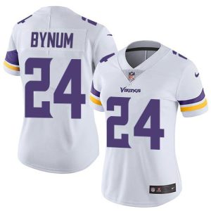 cheap Vikings #24 Camryn Bynum White Women's Stitched NFL Vapor Untouchable Limited Jersey